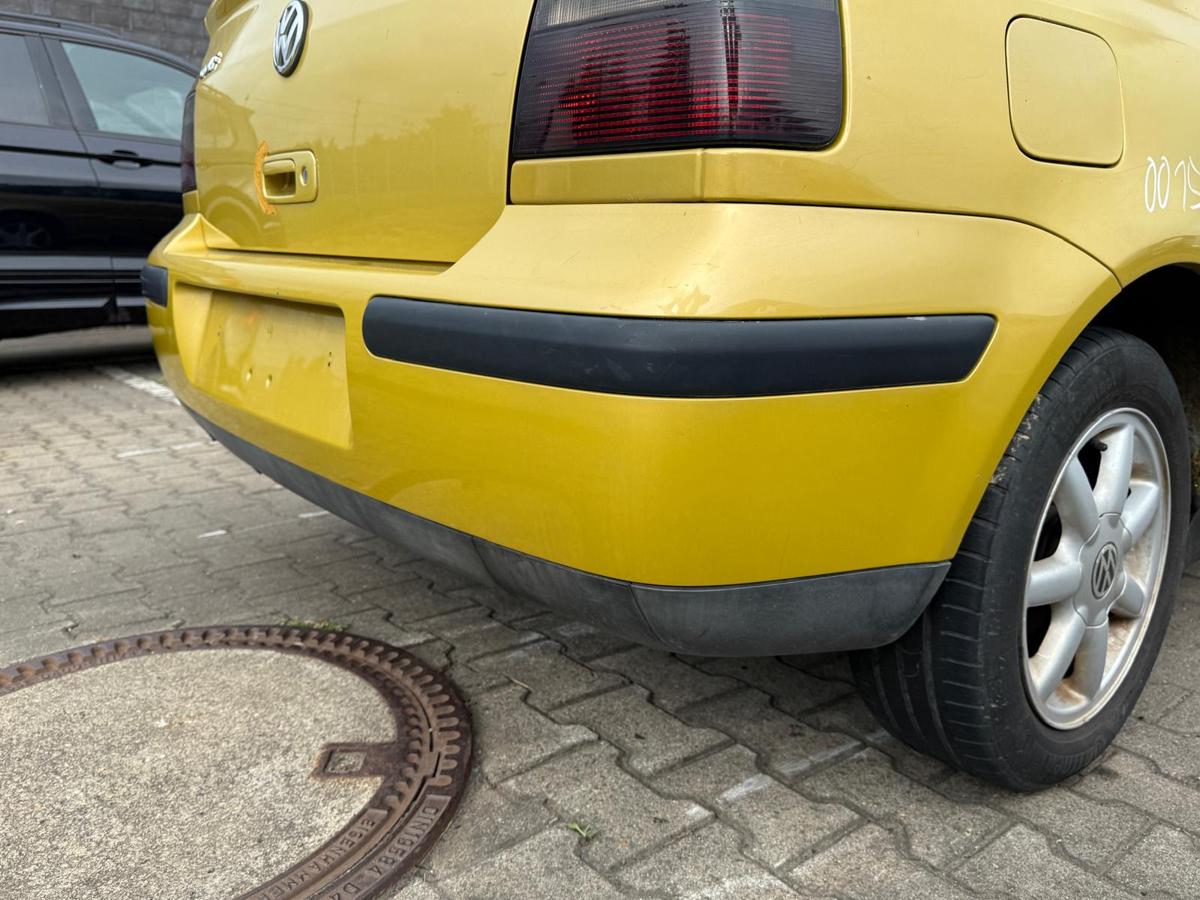 VW Golf 3/4 Cabrio Stoßstange Stoßfänger hinten LA1U Futuragelb Facelift BJ98